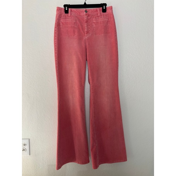 NEW J.Crew Vintage Flare Pant in Corduroy Pink Size 28 - Picture 3 of 5